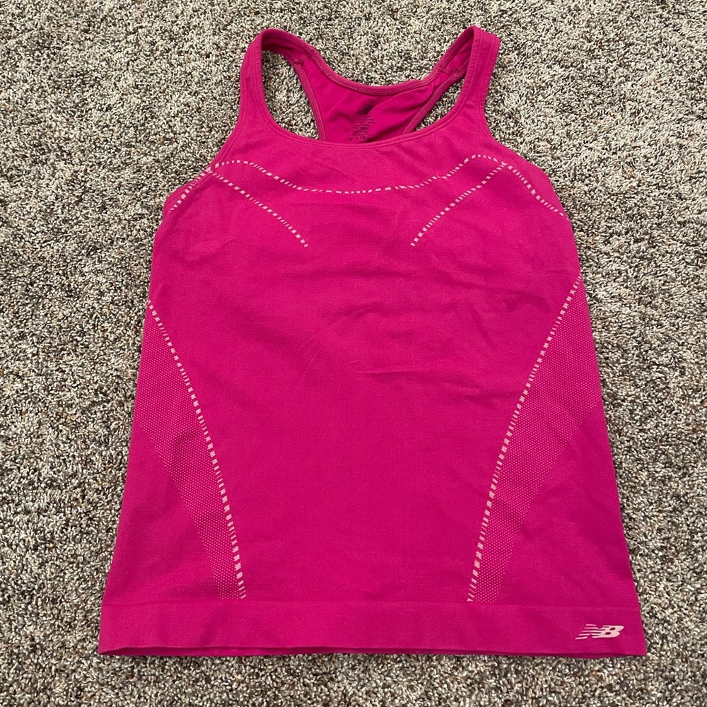 Pink Athletic Tank Top